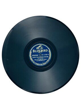 Spike Jones Behind Those Swinging Doors 10in Shellac 78 RPM Bluebird B-11282